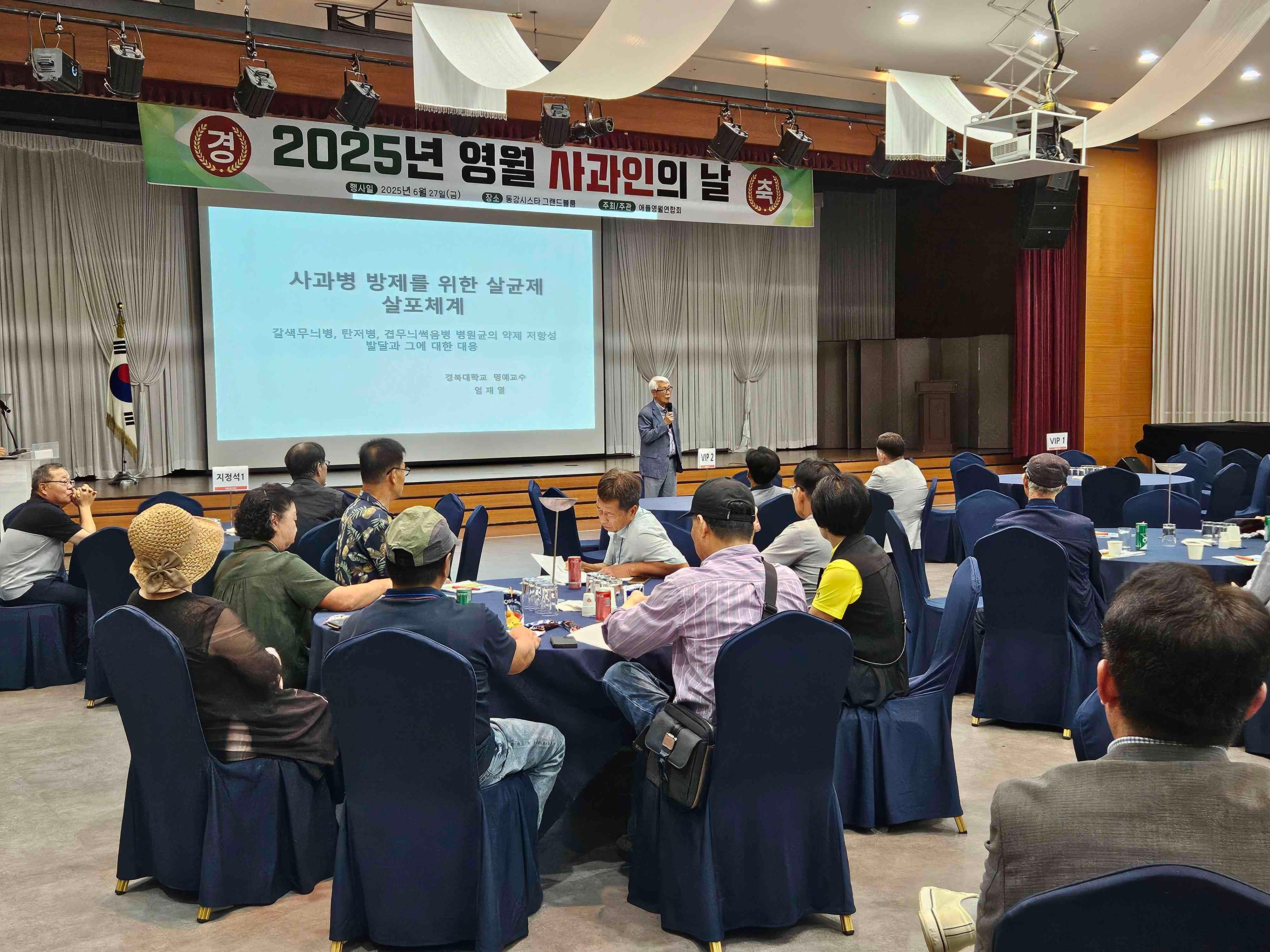 2025년 영월 사과인의 날 행사 사진