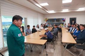 기업형 새농촌 마을만들기”주천면 도천1리 마을 살림소 준공 이미지