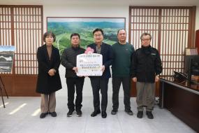 2026.01.30 영월조사료 영농조합법인 현물(쌀)기탁 이미지