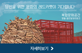 당신을 위한 문화의 레드카펫이 기다립니다.
복합문화공간
영월 젊은달와이파크
자세히보기