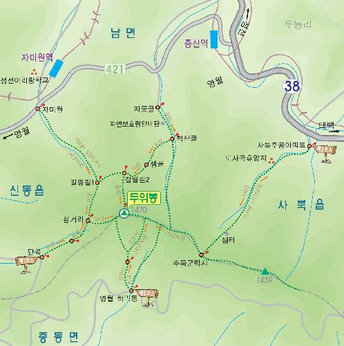 두위봉 2 이미지